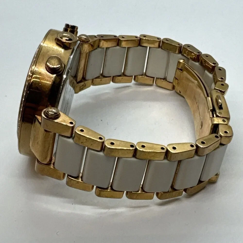 Michael Kors Parker MK5774 Women Two-Tone Analog Dial Quartz Wrist Watch JNA621